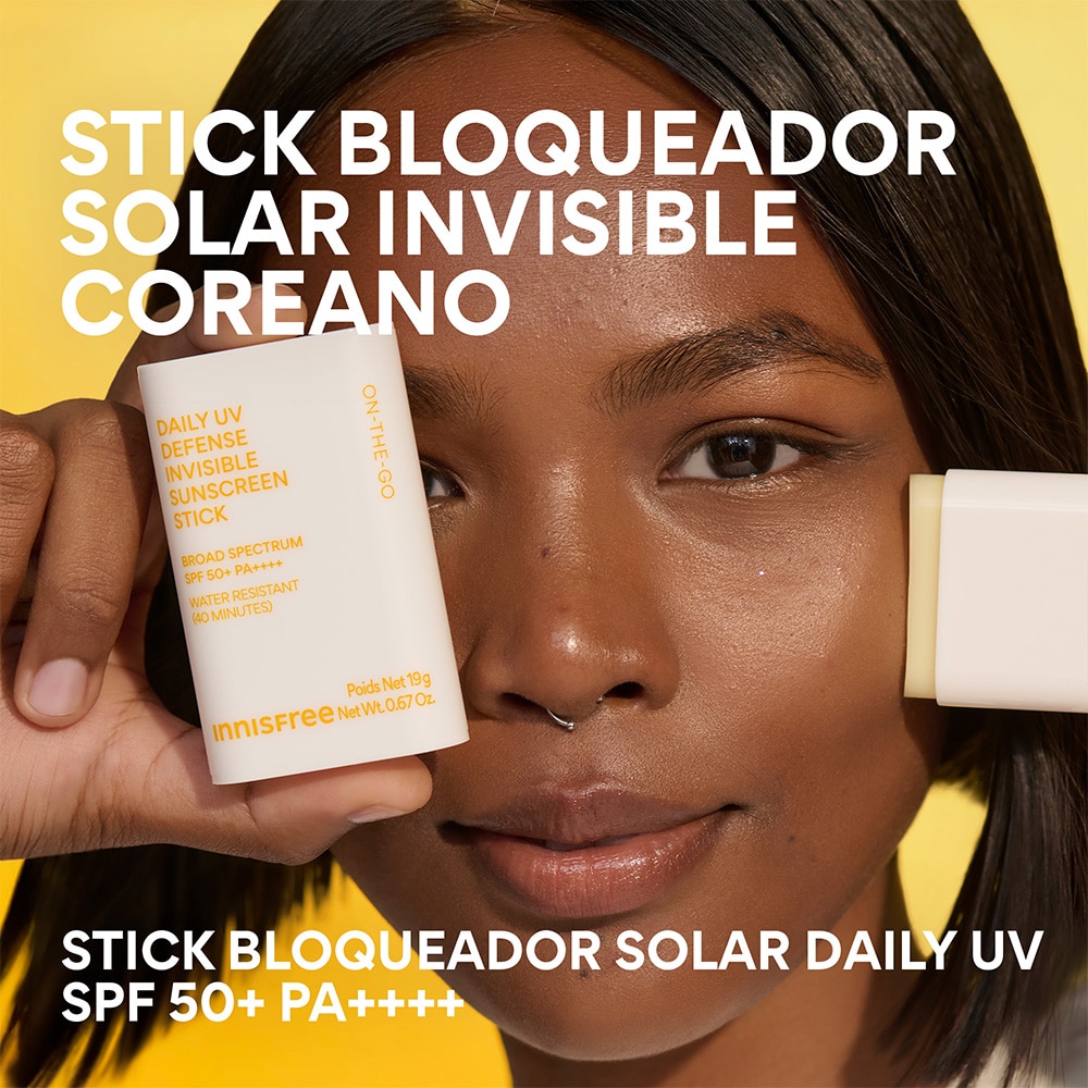 DAILY UV INVISIBLE KOREAN SUNSCREEN STICK SPF 50+ PA++++ (BLOQUEADOR SOLAR EN BARRA DEFENSA UV DIARIA DE AMPLIO ESPECTRO)